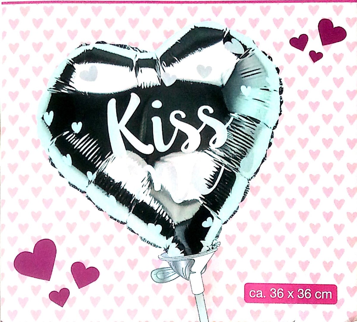 Folie ballon Hart Kiss